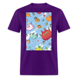 Cute Axie shirt Fan Art Axie Metaverse Friends Classic T-Shirt size S-6XL - purple