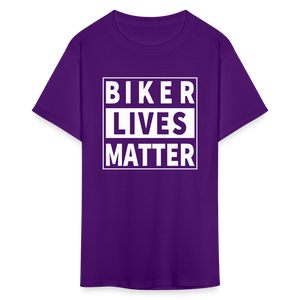 Biker Lives Matter Shirt Motorcycle Biker Rider t shirt Size S-6XL - purple