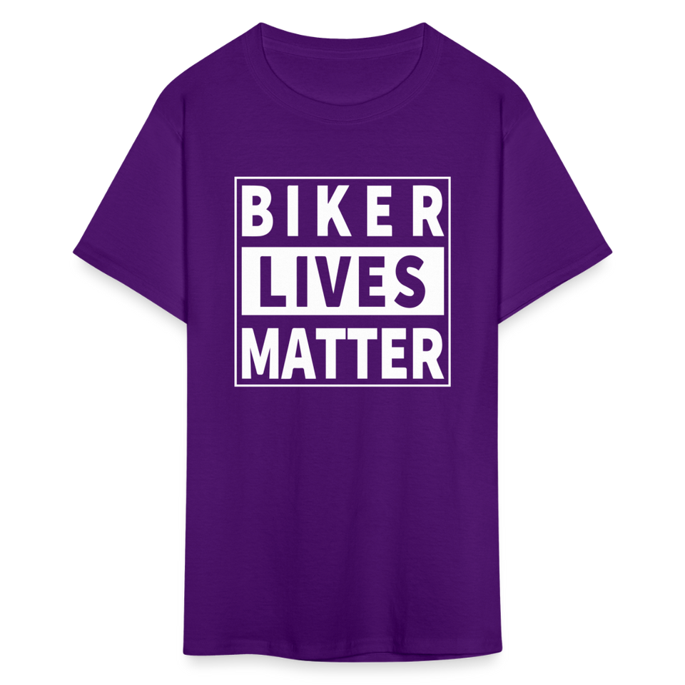 Biker Lives Matter Shirt Motorcycle Biker Rider t shirt Size S-6XL - purple