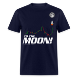 Bitcoin to the moon shirt Crypto Traders its a trading thing T-Shirt Size S-6XL - navy