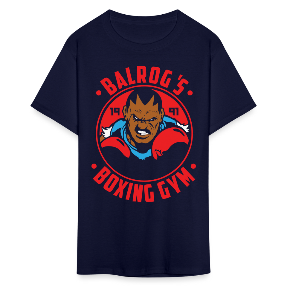 Anime 1991 Boxing Gym Shirt Classic Video Game Retro Gift T-Shirt Size S-6XL - navy