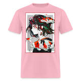 Anime Girl Cute Japanese Aesthetic shirt Anime Tee Otaku Fish Waifu Gift T-Shirt - pink