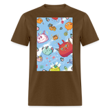 Cute Axie shirt Fan Art Axie Metaverse Friends Classic T-Shirt size S-6XL - brown