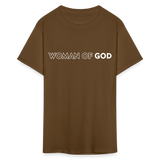 Woman of God shirt Catholic Religious T-Shirt size S-6XL - brown