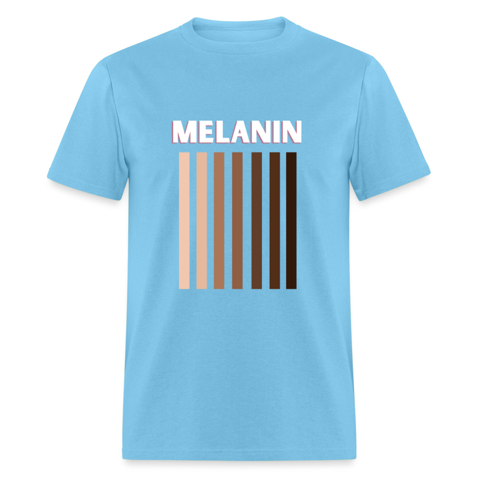 Melanin Shades Black Pride Shirt Black Lives Matter T-Shirt Size S-6XL - aquatic blue