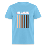 Melanin Shades Black Pride Shirt Black Lives Matter T-Shirt Size S-6XL - aquatic blue