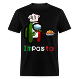 Pasta Cooking Impasta shirt Funny Italia Shirt Gift for Friends T-Shirt S-6XL - black