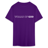 Woman of God shirt Catholic Religious T-Shirt size S-6XL - purple