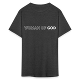 Woman of God shirt Catholic Religious T-Shirt size S-6XL - heather black