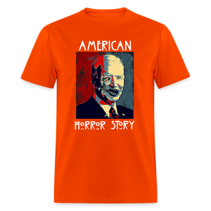 Anti Joe Biden shirt American Horror Story Zombie Funny Halloween T-shirt - orange
