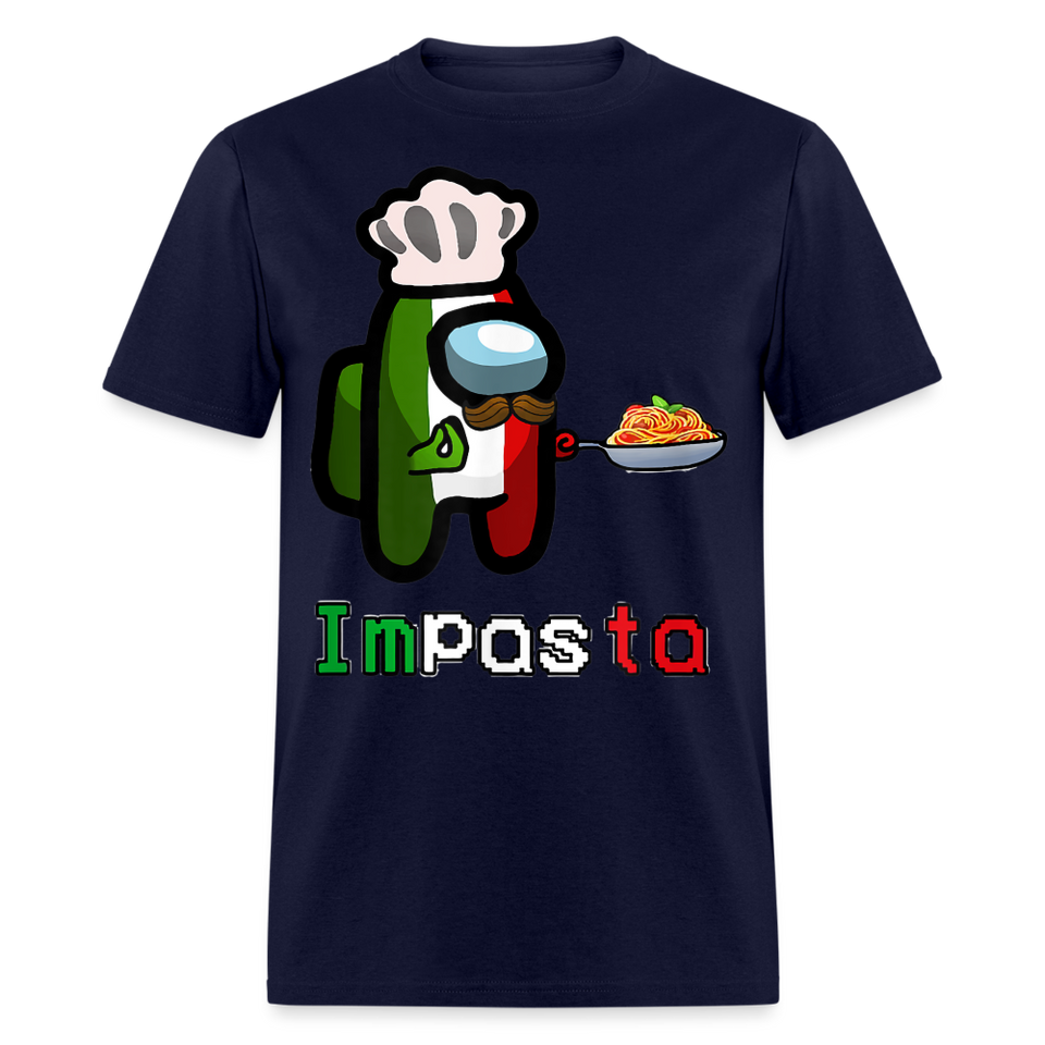 Pasta Cooking Impasta shirt Funny Italia Shirt Gift for Friends T-Shirt S-6XL - navy