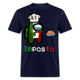 Pasta Cooking Impasta shirt Funny Italia Shirt Gift for Friends T-Shirt S-6XL - navy