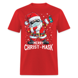 Merry Christmask shirt Ugly Xmas Sweater Christmas Toilet Paper T-shirt S-6XL - red