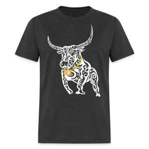Bitcoin shirt BTC Hodlers Bull Run Fight Crypto Currency HODL T-Shirt Size S-6XL - heather black