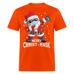 Merry Christmask shirt Ugly Xmas Sweater Christmas Toilet Paper T-shirt S-6XL - orange