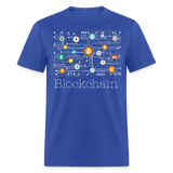 Bitcoin Blockchain shirt BTC ETH LTC XMR Altcoin Hodlers Crypto T-Shirt S-6XL - royal blue