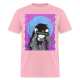 Sad Anime Emo Girl - Japanese Aesthetic Vaporwave Anime Otaku Sadness T-Shirt - pink