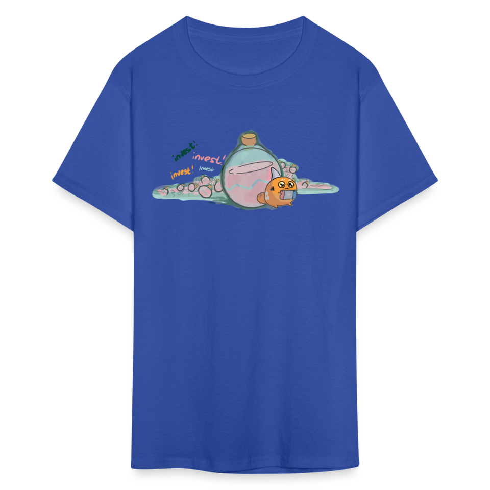 Axie shirt SLP to the moon Tshirt Cute Axie Gift Axie AltCoin T-Shirt - royal blue