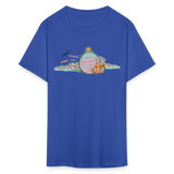 Axie shirt SLP to the moon Tshirt Cute Axie Gift Axie AltCoin T-Shirt - royal blue
