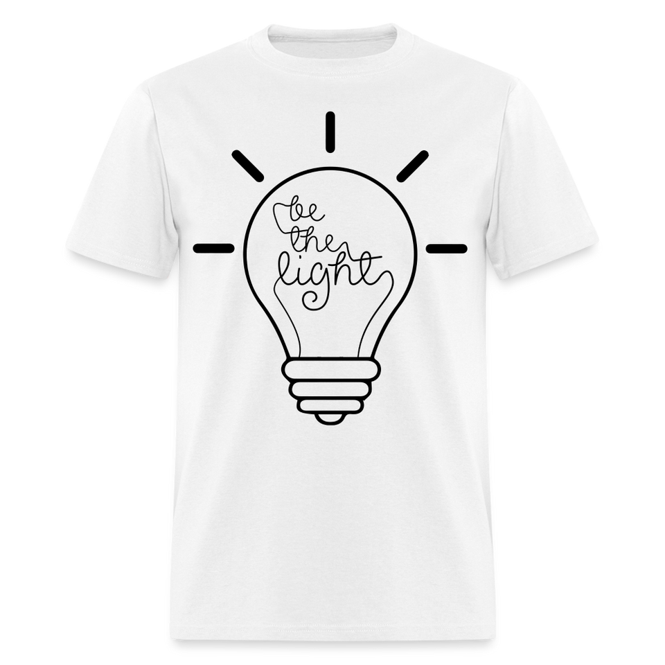 Be the light shirt Catholic Religious Faith T-Shirt size S-6XL - white