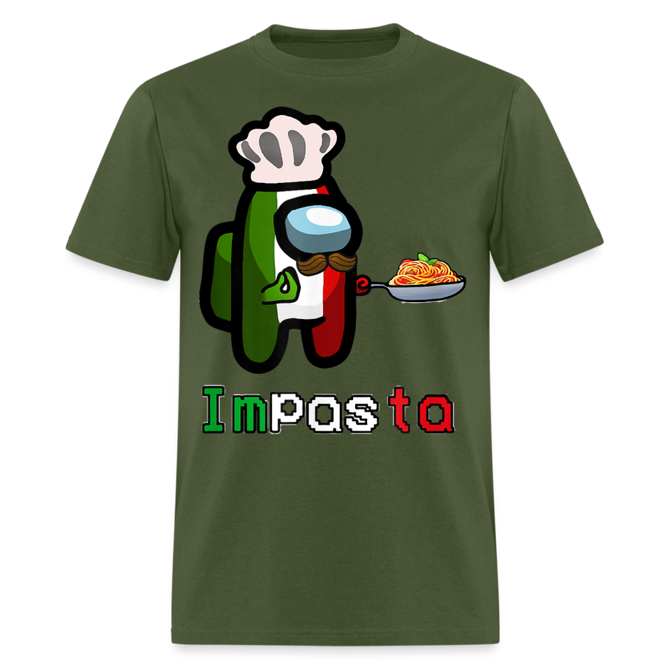 Pasta Cooking Impasta shirt Funny Italia Shirt Gift for Friends T-Shirt S-6XL - military green