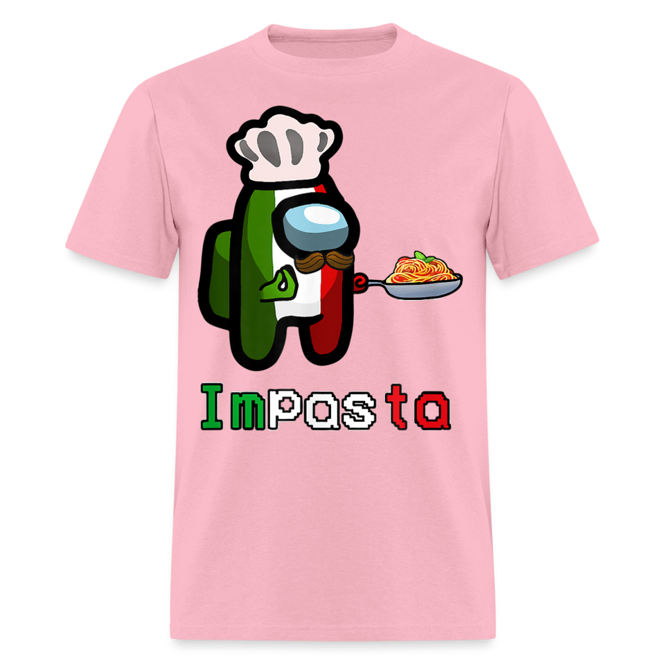 Pasta Cooking Impasta shirt Funny Italia Shirt Gift for Friends T-Shirt S-6XL - pink