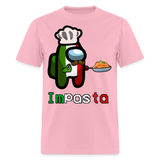 Pasta Cooking Impasta shirt Funny Italia Shirt Gift for Friends T-Shirt S-6XL - pink