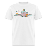 Axie shirt SLP to the moon Tshirt Cute Axie Gift Axie AltCoin T-Shirt - white