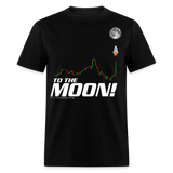 Bitcoin to the moon shirt Crypto Traders its a trading thing T-Shirt Size S-6XL - black