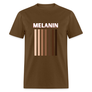 Melanin Shades Black Pride Shirt Black Lives Matter T-Shirt Size S-6XL - brown