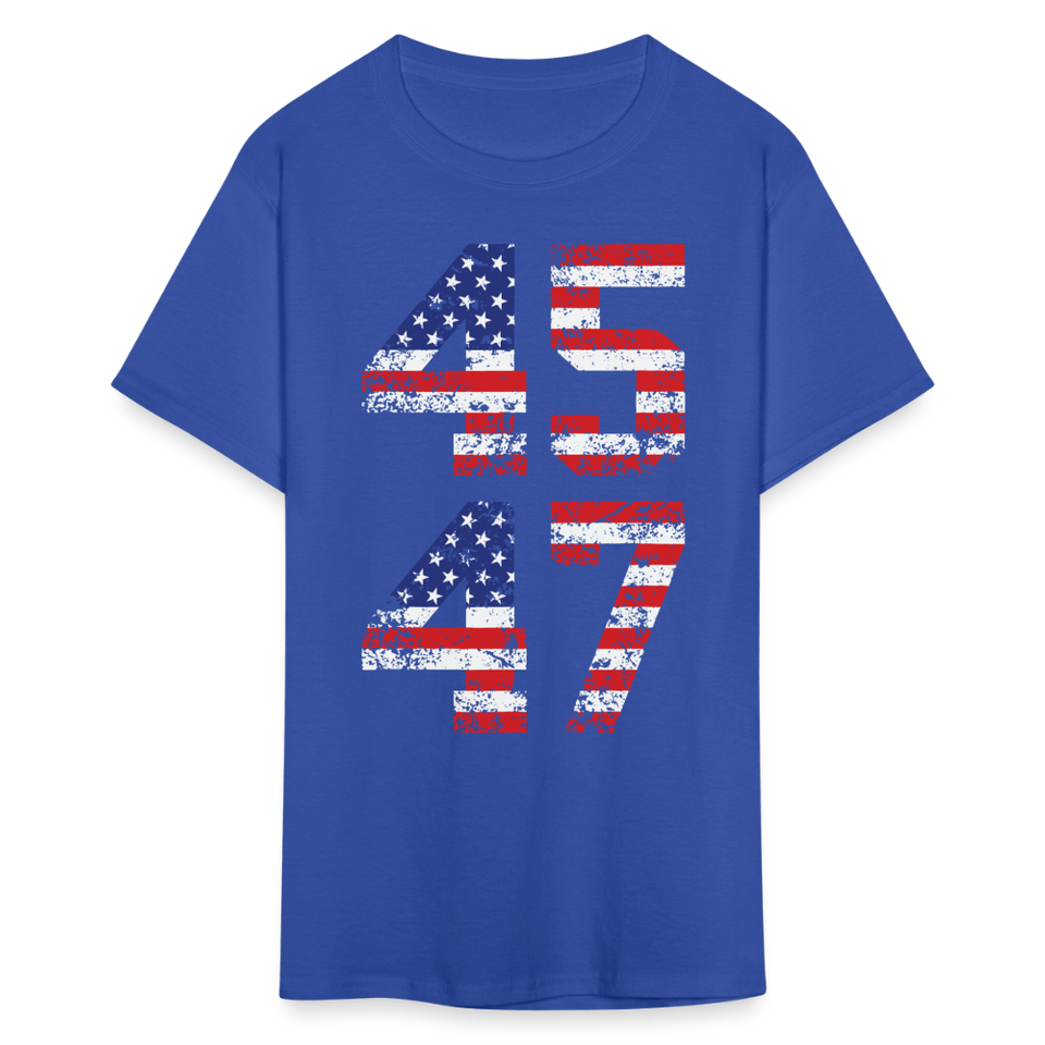 President Donald Trump 45 47 2024 shirt Vintage USA Flag Pro Trump Tee Gifts - royal blue