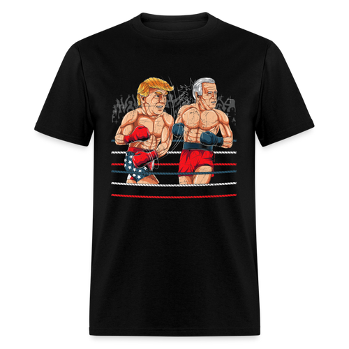 Funny Trump 2024 Boxing shirt Take America Back Daddys Home T-Shirt Size S-6XL - black