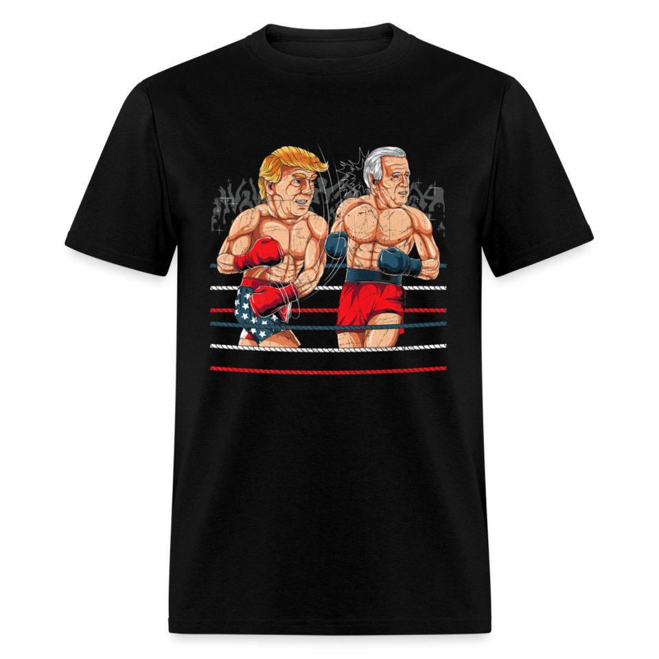 Funny Trump 2024 Boxing shirt Take America Back Daddys Home T-Shirt Size S-6XL - black