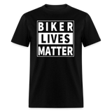 Biker Lives Matter Shirt Motorcycle Biker Rider t shirt Size S-6XL - black