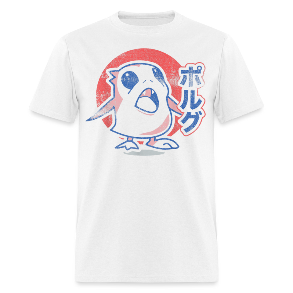 Cute Puffins shirt Anime Sea Bird Vintage T-Shirt size S-6XL - white