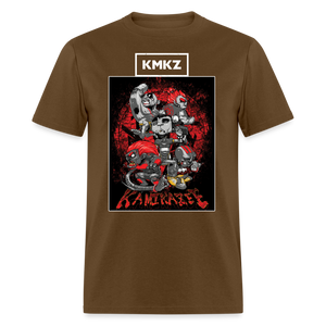Kamikazee shirt KMKZ Pinoy Tshirt Support OPM Band T-Shirt Size S-6XL - brown
