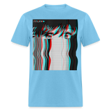 Vaporwave Aesthetic Sad Anime Girl Retro Eboy Egirl Harajuku T-Shirt - aquatic blue