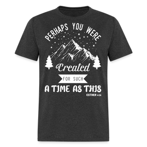 Perhaps you were created shirt Catholic Religious T-Shirt size S-6XL - heather black