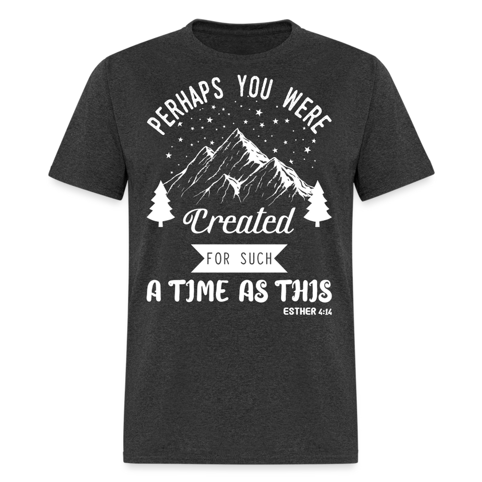 Perhaps you were created shirt Catholic Religious T-Shirt size S-6XL - heather black