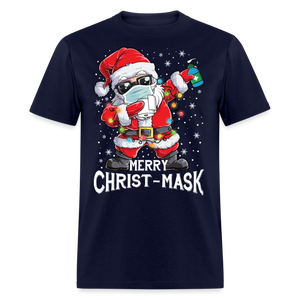Merry Christmask shirt Ugly Xmas Sweater Christmas Toilet Paper T-shirt S-6XL - navy