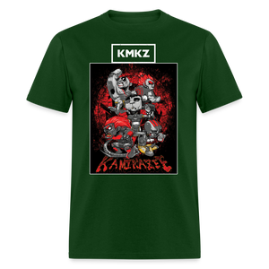 Kamikazee shirt KMKZ Pinoy Tshirt Support OPM Band T-Shirt Size S-6XL - forest green