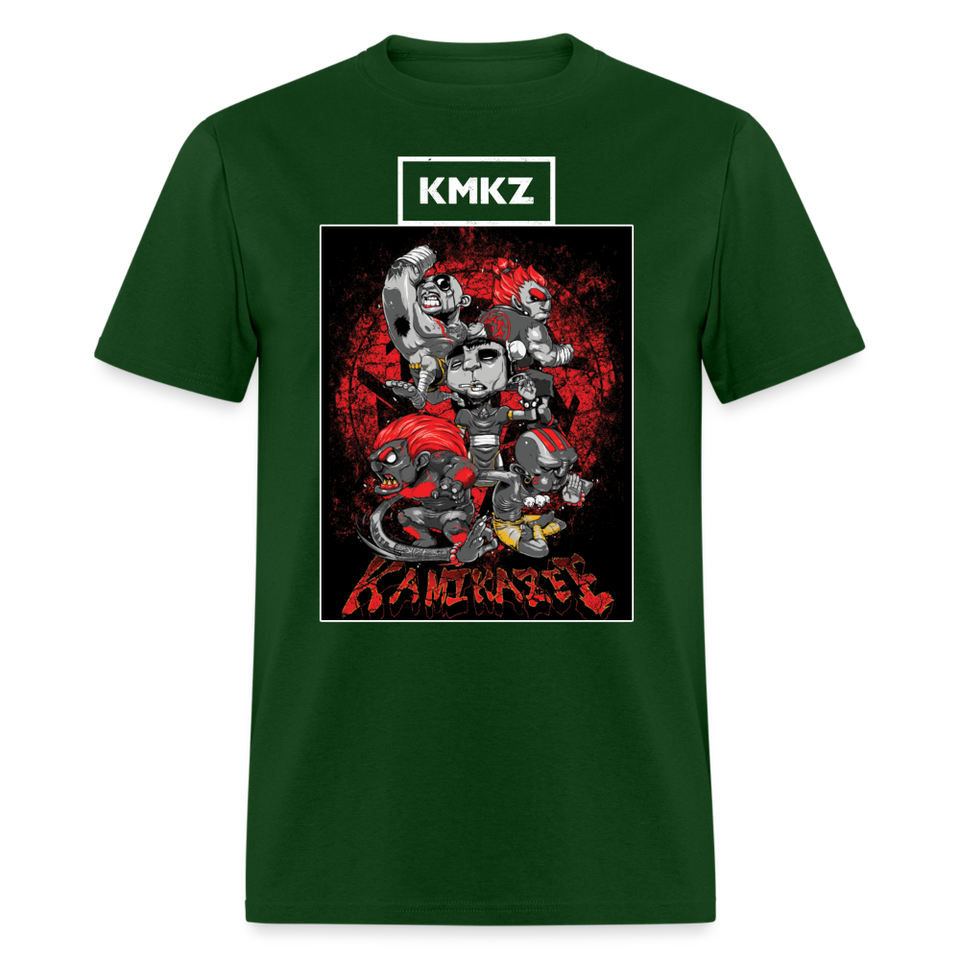 Kamikazee shirt KMKZ Pinoy Tshirt Support OPM Band T-Shirt Size S-6XL - forest green