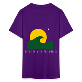 Have fun with the waves shirt Surfboard Surfing Summer T-Shirt Size S-6XL - purple