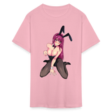 Perfect Pretty Playgirl Anime shirt Bunny Sexy Girl Ahegao Hentai Ecchi T-Shirt - pink