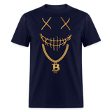 Bitcoin Crypto shirt Cryptocurrency BTC T-Shirt Size S-6XL - navy