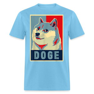 Dogecoin T Shirt Tee Wallstreetbets Doge Coin Crypto Bitcoin T-Shirt Size S-6XL - aquatic blue