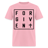 Forgiven shirt Catholic Religious Cross Jesus Faith T-Shirt size S-6XL - pink
