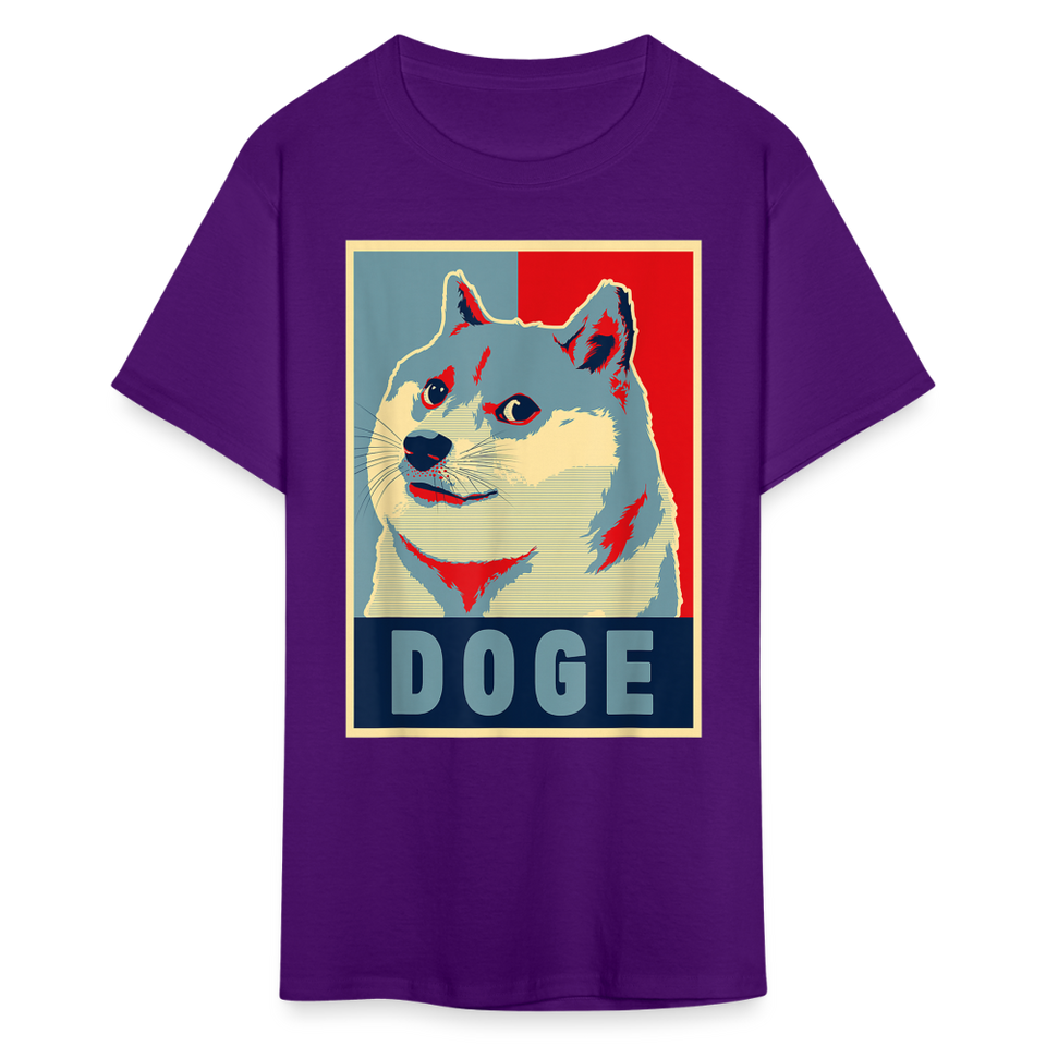 Dogecoin T Shirt Tee Wallstreetbets Doge Coin Crypto Bitcoin T-Shirt Size S-6XL - purple