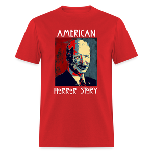 Anti Joe Biden shirt American Horror Story Zombie Funny Halloween T-shirt - red