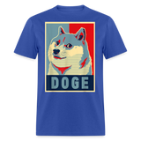 Dogecoin T Shirt Tee Wallstreetbets Doge Coin Crypto Bitcoin T-Shirt Size S-6XL - royal blue